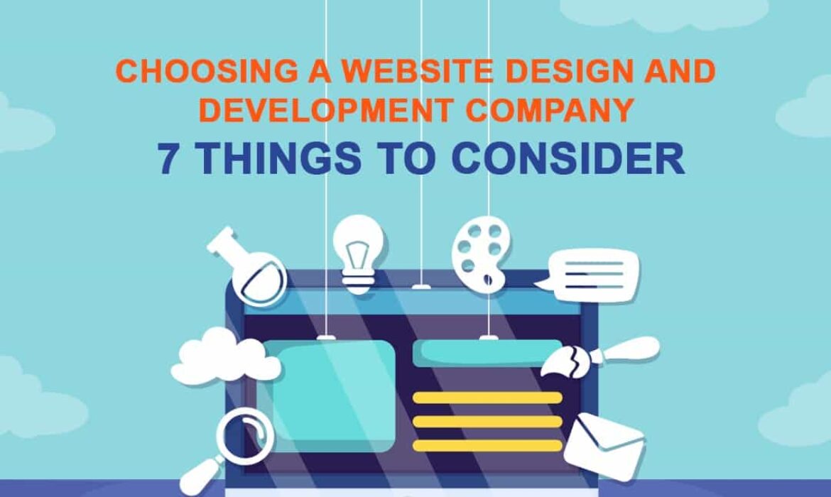 choosing a website design AND DEVELOPMENT COMPANY