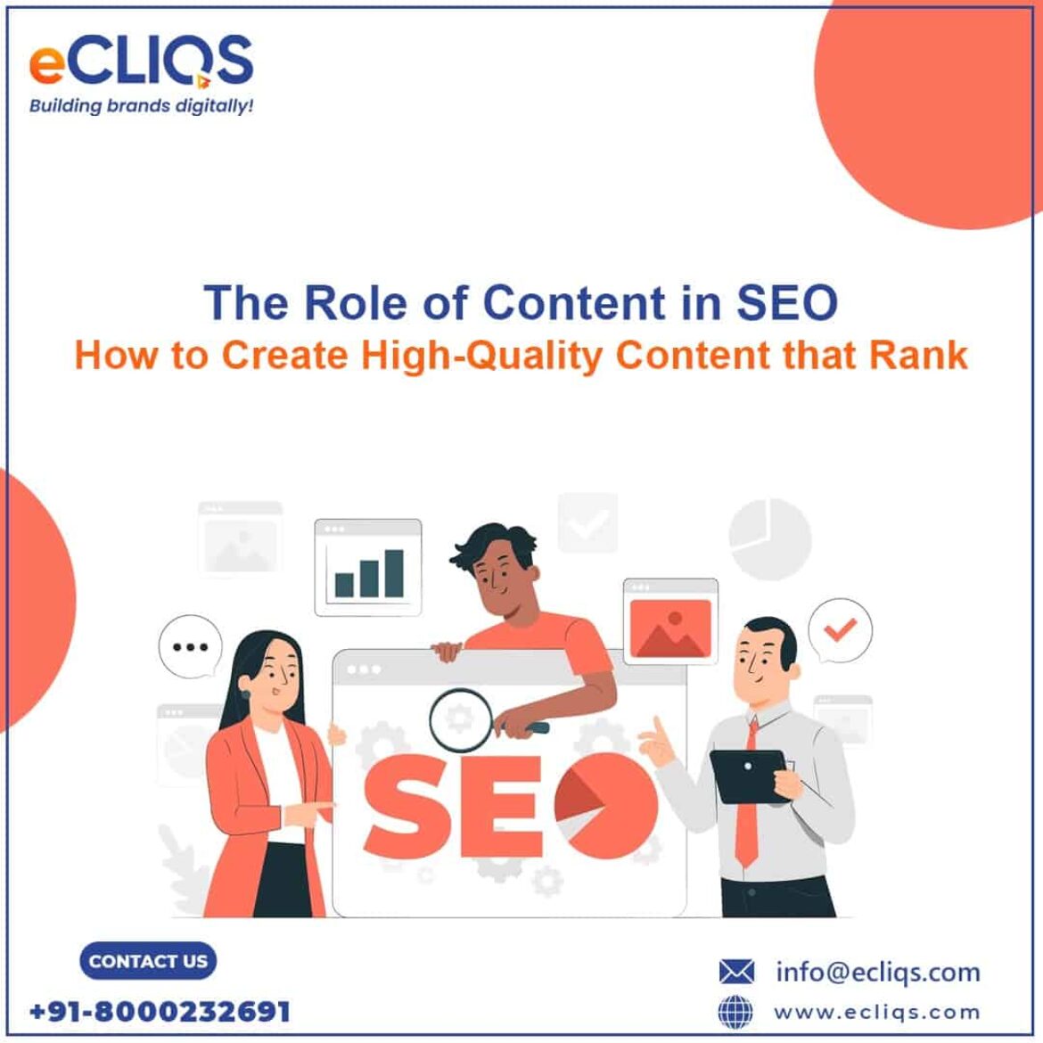 The Role of Content in SEO How to Create High-Quality Content that Rank