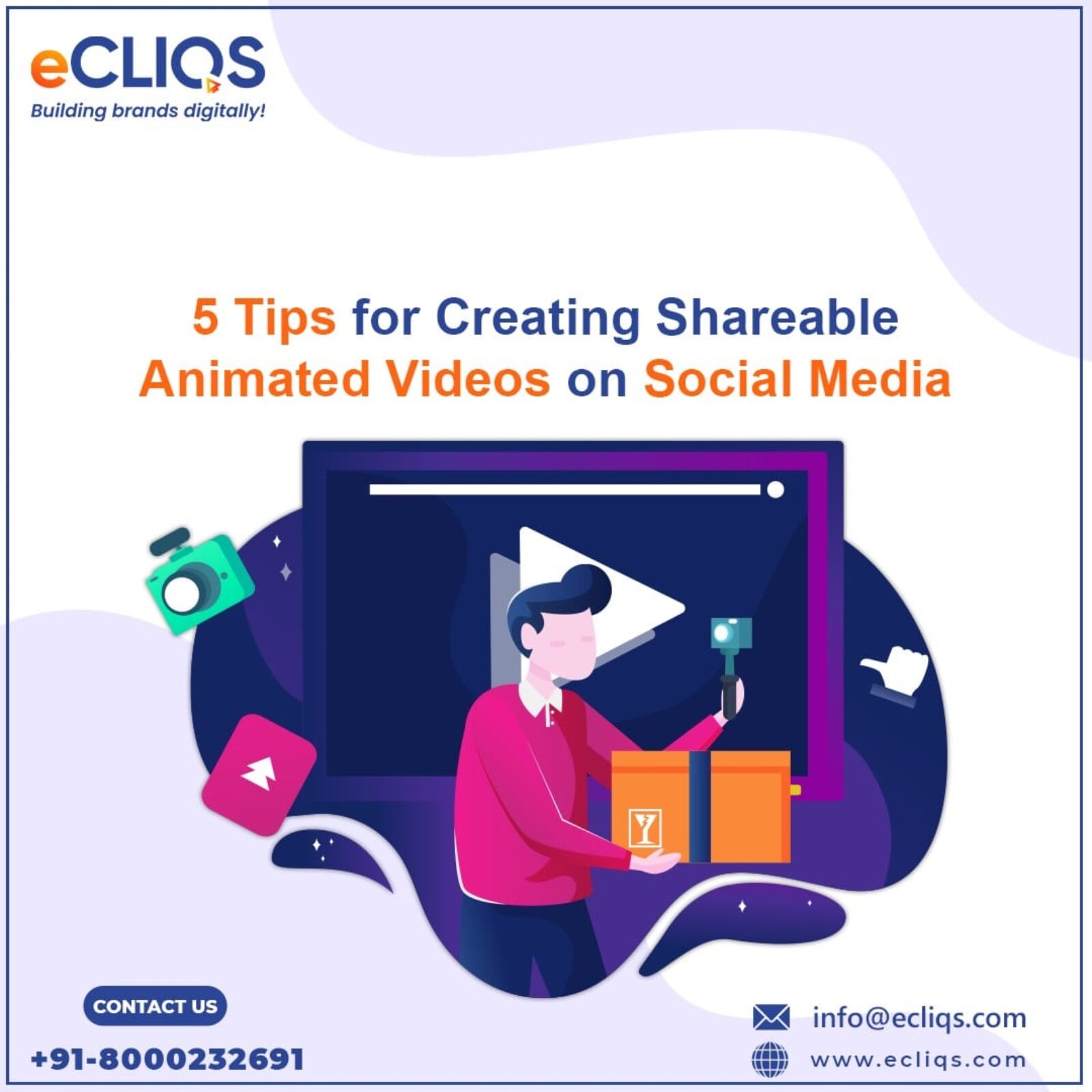 5 Tips for Creating Shareable Animated Videos on Social Media